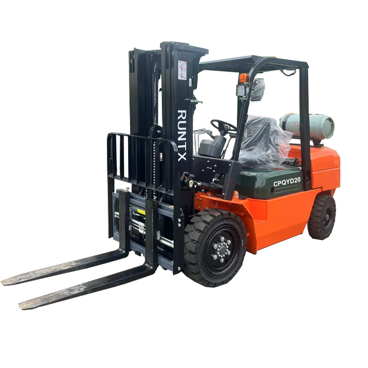 Runtx 2 ton LPG forklift with OEM color